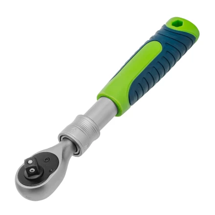 Ключ-трещотка телескопический 3/8&quot;, 215-315 мм, 72 зуба, с быстрым сбросом// Сибртех 14076 купить в Ноябрьске