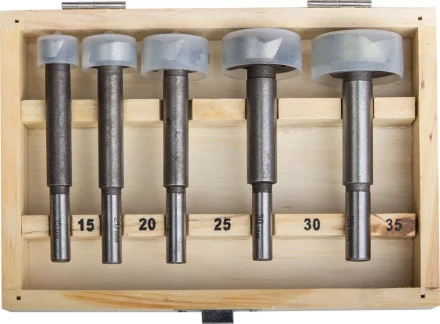 Набор сверл Форстнера по дереву &quot;Maxcut&quot;, 5шт( d=10-35мм), STAYER 29985-H5 29985-H5 купить в Ноябрьске