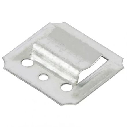 Кляймер №2 оцинкованный с гвоздями 100штук  Россия Сибртех 46572 купить в Ноябрьске