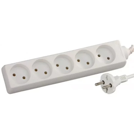 Удлинитель СВЕТОЗАР электрический, 5 гнезд, 5м SV-55050-5 купить в Ноябрьске