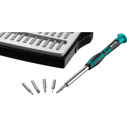 Набор Precision-51: отвертка для точных работ со сменными битами. 25691 купить в Ноябрьске