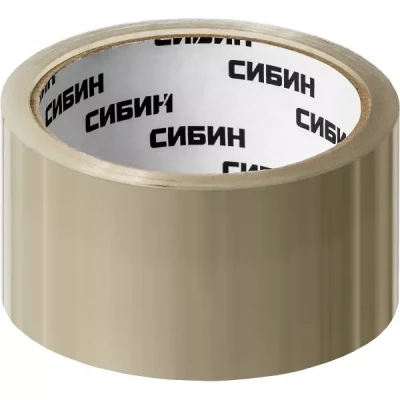 Клейкая лента, DEXX 12055-50-50, упаковочная, прозрачная, 40мкм, 48мм х 50м 12055-50-50_z01