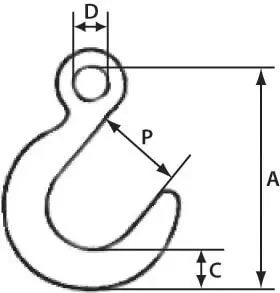 Строп 4СЦ-6.70 т. L=6.00м 8 кл кч с широким зевом купить в Ноябрьске