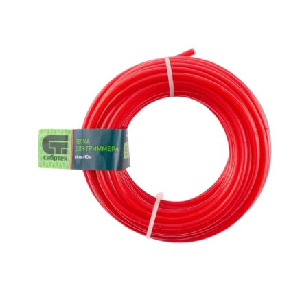 Леска для триммера круглая, 4,0 мм х 10 м, Россия Сибртех 961495 купить в Ноябрьске