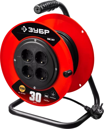 Удлинители на пластиковой катушке ПВС 307 силовые серия МАСТЕР купить в Ноябрьске