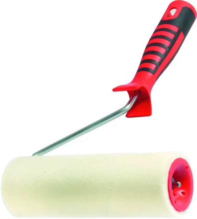 Валик &quot;Велюр&quot; с двухкомпонентной ручкой 180 мм ворс 4 мм D 44 мм шерсть  MATRIX 80662 купить в Ноябрьске