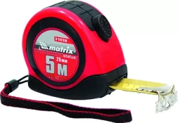 Рулетка Status autostop magnet 3 м х 16 мм двухкомпонентный корпус зацеп с магнитом MATRIX 31037