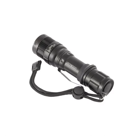 Фонарь 3 W CREE LED зум 3 режима 100% - 50% - стробоскоп клипса ремешок 160 Лм 200 м 3хААА Stern 90582 купить в Ноябрьске