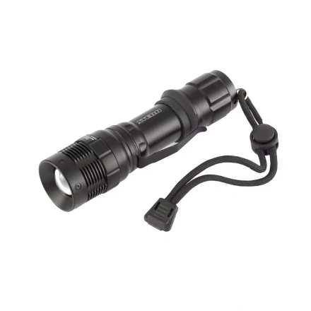 Фонарь 3 W CREE LED зум 3 режима 100% - 50% - стробоскоп клипса ремешок 160 Лм 200 м 3хААА Stern 90582 купить в Ноябрьске