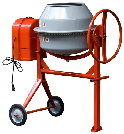 Бетоносмеситель ЗУБР электрический, чугунный венец, 160л, 550Вт ЗБСЭ-160 купить в Ноябрьске