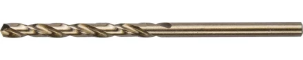Сверло ЗУБР &quot;ЭКСПЕРТ&quot; КОБАЛЬТ по металлу, цилиндрический хвостовик, быстрорежущая сталь Р6М5К5, класс точн. А1, 3,3х65мм 4-29626-065-3.3 купить в Ноябрьске