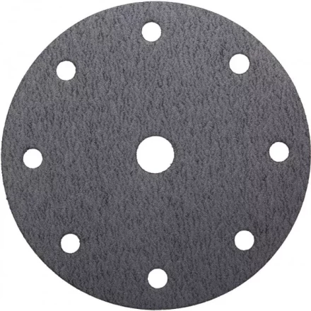 Круг шлифовальный URAGAN &quot;Универсальный водостойкий с покрытием стеарата цинка&quot; на липучке, 9 отв., P100, 150мм, 5шт 907-44114-100-05 купить в Ноябрьске