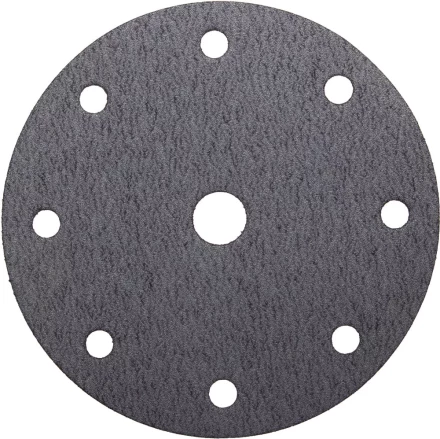 Круг шлифовальный URAGAN &quot;Универсальный водостойкий с покрытием стеарата цинка&quot; на липучке, 9 отв., P100, 150мм, 5шт 907-44114-100-05 купить в Ноябрьске