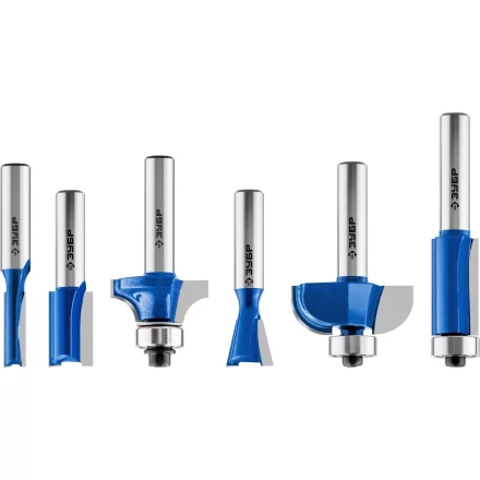 ЗУБР 6 шт, набор профильных фрез по дереву, Профессионал (28795-H6) купить в Ноябрьске