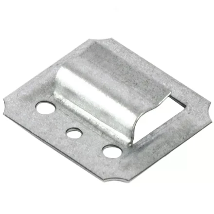 Кляймер №3,5 оцинкованный с гвоздями 100штук  Россия Сибртех 465735 купить в Ноябрьске