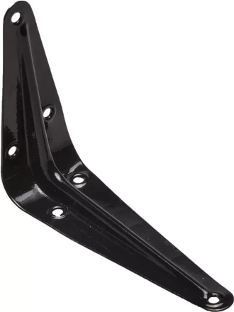 Уголок-кронштейн STAYER &quot;MASTER&quot;, 100х75мм, черный 37400-4 купить в Ноябрьске