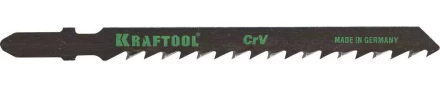 Полотна KRAFTOOL, T111C, для эл/лобзика, Cr-V, по дереву, ДВП, ДСП, грубый рез, EU-хвост., шаг 3мм, 75мм, 5шт 159531-3-S5 купить в Ноябрьске