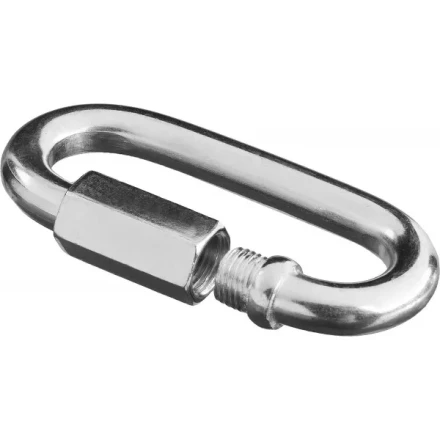 Карабин ЗУБР винтовой с муфтой, оцинкованный, 8мм, 1 шт 4-304536-08 купить в Ноябрьске