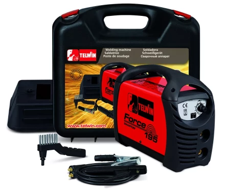 Сварочный аппарат FORCE 195 ACX PLASTIC CARRY CASE Telwin купить в Ноябрьске