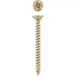 Шурупы ЗУБР "ПРОФЕССИОНАЛ" для твердых пород дерева, хроматированные, 6.0x90мм, 10шт 4-300407-60-090