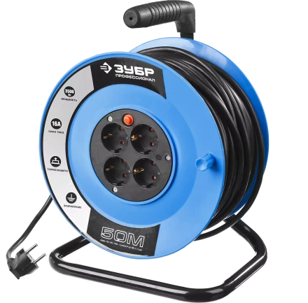 Удлинители на катушке силовые провод ПВС 3х1(15) кв мм серия ПРОФЕССИОНАЛ купить в Ноябрьске