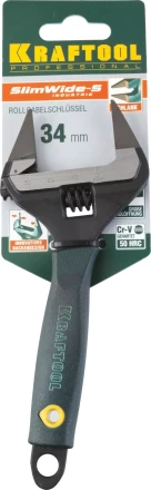 Ключ разводной SlimWide-S, 150 / 34 мм, KRAFTOOL 27263-15 купить в Ноябрьске