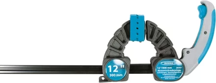 Струбцина реечная быстрозажимная,пластиковый корпус,рычажный храповый механизм,18&quot;/450 мм GROSS 20709 купить в Ноябрьске