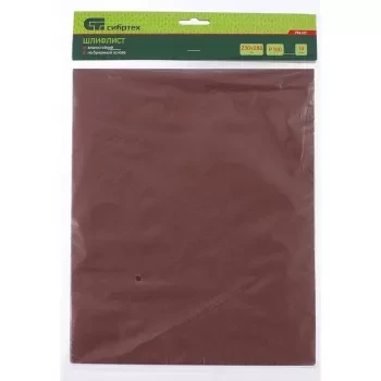 Шлифлист на бумажной основе P 2000 230 х 280 мм 10 штук влагостойкий СИБРТЕХ 756297 купить в Ноябрьске