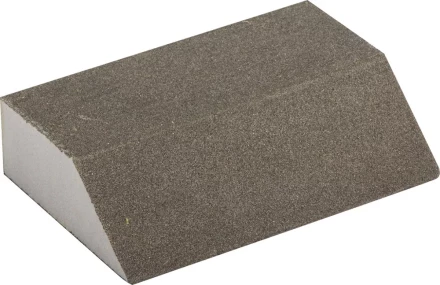 Губка шлифовальная ЗУБР &quot;МАСТЕР&quot; четырехсторонняя угловая, средняя жесткость, Р180, 100х68х42х26мм 35613-180 купить в Ноябрьске