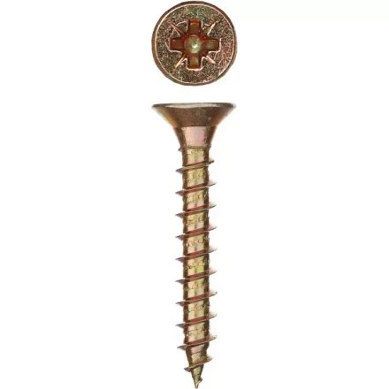 Шурупы ЗУБР &quot;МАСТЕР&quot; по дереву желтопассивированные, 3.0x25мм, 70шт 300396-30-025 купить в Ноябрьске