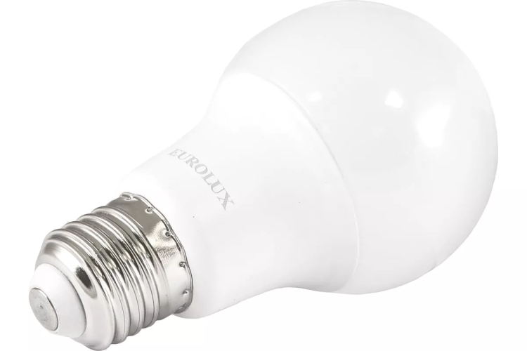 Лампа светодиодная EUROLUX LL-E-A60-9W-230-2,7K-E27 76/2/13 купить в Ноябрьске