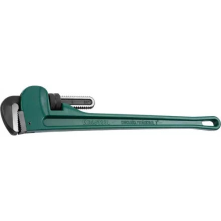 Ключ KRAFTOOL трубный, разводной, быстрозажимной, тип &quot;RIGIT&quot;, Cr-Mo губки, высокотехнологичный Al корпус, цельнокованный, 3&quot;/600мм 2728-60_z01 купить в Ноябрьске