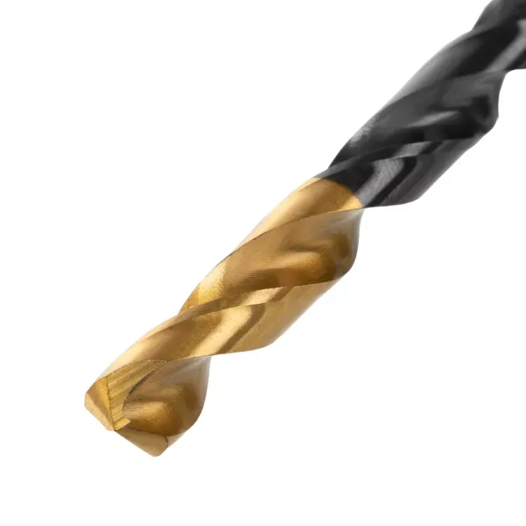 Сверло по металлу, 7 мм, HSS-Tin, Golden Tip, 10 шт. Denzel 717217 купить в Ноябрьске
