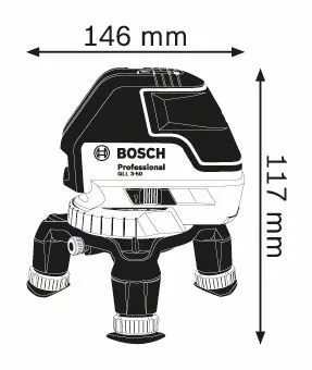 Нивелир лазерный GLL 3-50 BOSCH купить в Ноябрьске