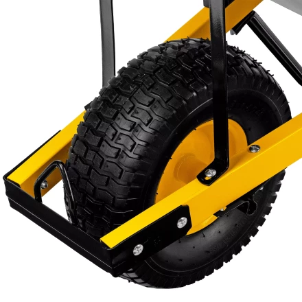 Тачка садово-строительная усиленная DENZEL 68999 одноколесная купить в Ноябрьске