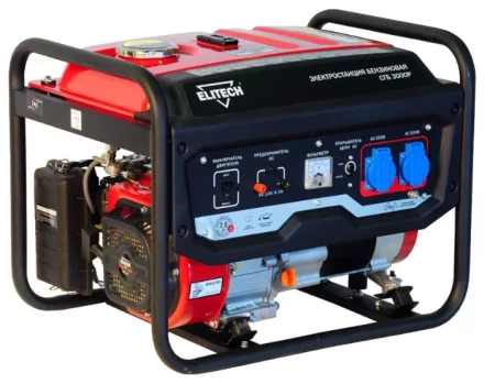 Бензогенератор Elitech СГБ 3000Р ПРО купить в Ноябрьске