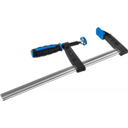 Струбцина ЗУБР &quot;ПРОФЕССИОНАЛ&quot;, тип &quot;F&quot;, двухкомпонентная ручка, стальная закаленная рейка, 80х300мм 32155-080-300 купить в Ноябрьске