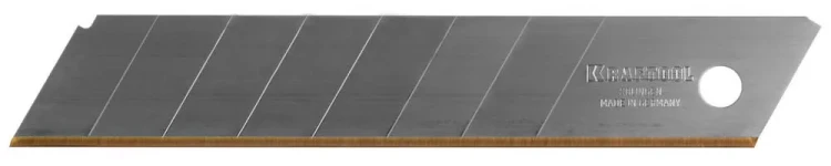 Лезвие "SOLINGEN" сменное, KRAFTOOL 09605-TIN-18-S5, сегментиров, нитрид титана, многоуровневая закалка, 8 сегментов, 18мм, 5шт 09605-TIN-18-S5_z01 купить в Ноябрьске