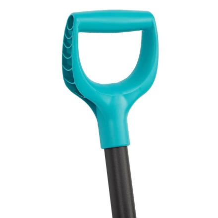 Лопата для уборки снега Palisad 61678, полипропилен, 450х450х1355 мм, алюминиевый черенок, усиленная, LUXE купить в Ноябрьске