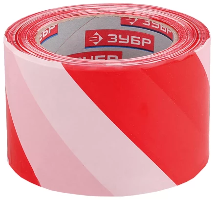 Сигнальная лента ЗУБР &quot;МАСТЕР&quot;, цвет красно-белый, 70мм х 200м 12240-70-200 купить в Ноябрьске