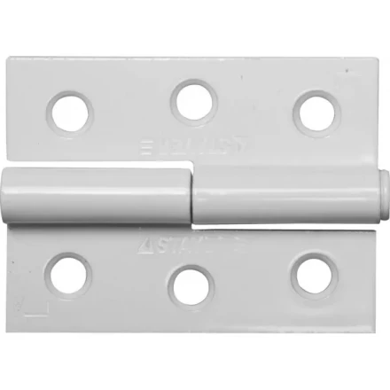 Петля дверная STAYER &quot;MASTER&quot; разъемная, цвет белый, левая, 65мм 37613-65-2L купить в Ноябрьске