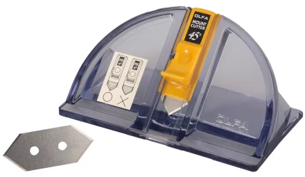 Набор OLFA Резак &quot;MOUNT CUTTER&quot; с наклоном лезвия 45 градусов с 2-мя лезвиями MCB OL-MC-45/2B купить в Ноябрьске