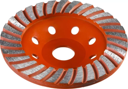 Чашка алмазная шлифовальная по бетону ЗУБР &quot;МАСТЕР&quot; сегментированная, 125мм 33375-125 купить в Ноябрьске