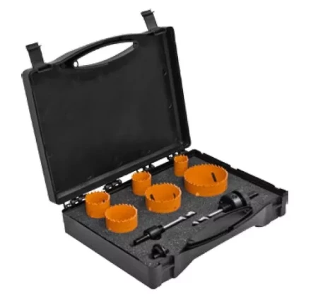 Набор коронок универсальных биметаллических Кратон 6 шт. 1 04 01 002 купить в Ноябрьске