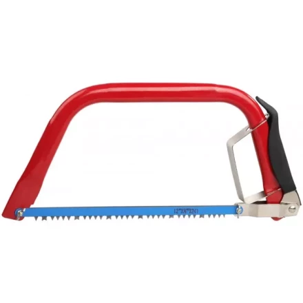 Набор GRINDA Пила лучковая с 2 полотнами по дереву и по металлу, 300мм/12&quot; 1551-30 купить в Ноябрьске