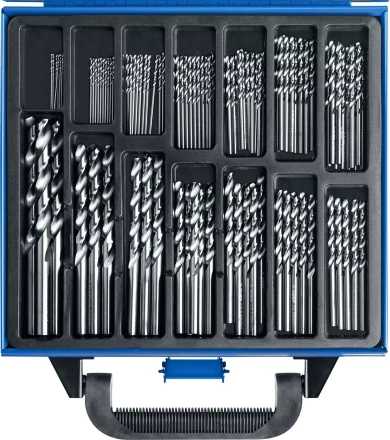 ЗУБР ПРОФ-А, 99 шт, (1-10 мм), сталь Р6М5, класс А, мет.бокс, набор сверл по металлу, Профессионал (29625-H99) купить в Ноябрьске