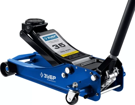 Домкрат гидравлический подкатной X90, 3,5т, 100-533мм, ЗУБР Профессионал 43054-3.5 43054-3.5 купить в Ноябрьске