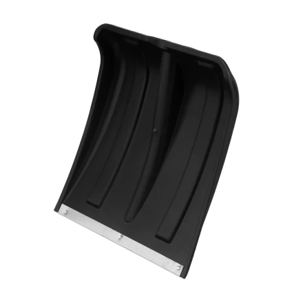 Лопата для уборки снега пластиковая, оцинкованная планка, 350х350 мм, без черенка, Россия// Сибртех 614652 купить в Ноябрьске