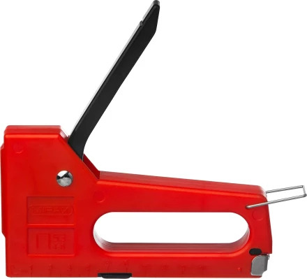 Степлер, пластиковый корпус для тонкой скобы тип 53 (4-8 мм), MIRAX 3142 купить в Ноябрьске