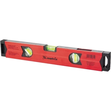 Уровень алюминиевый магнитный 1800 мм фрезерованный 3 глазка 1 зеркальный усиленный MTX 347189 купить в Ноябрьске